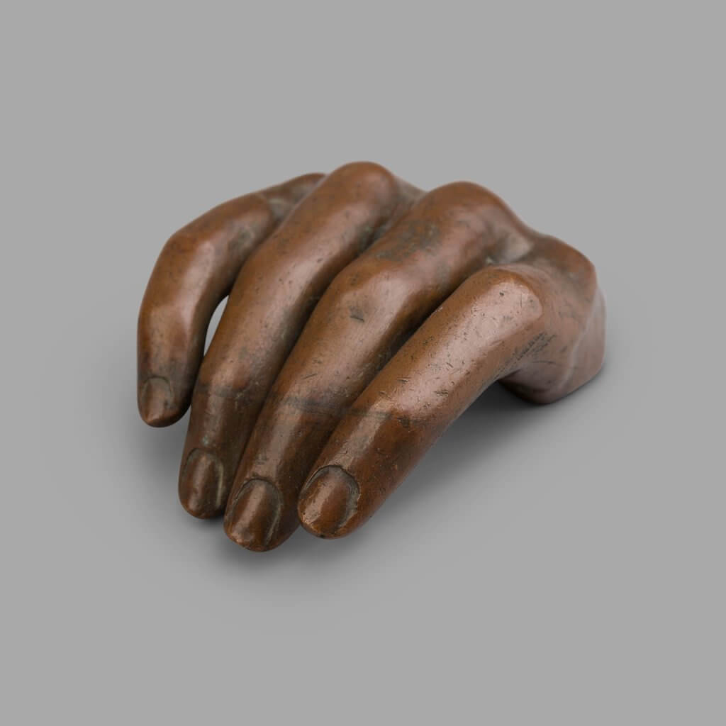 Bronze Hand Fragment, late 19th Century