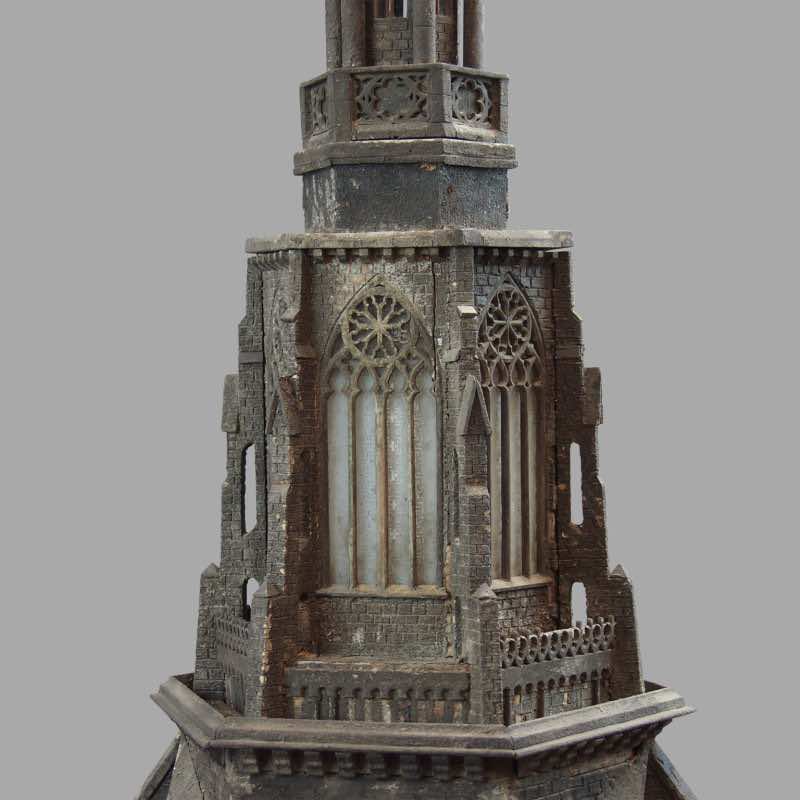 Large Cathedral Model between 1900 and 1930 - Image 3