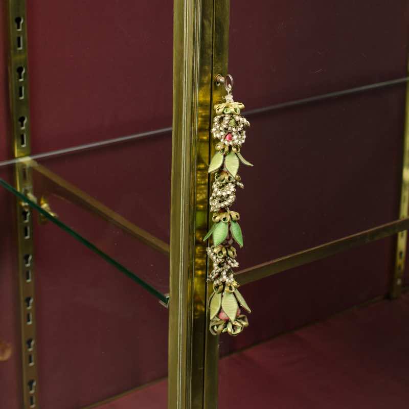 XIXth Century Brass Showcase - Image 7