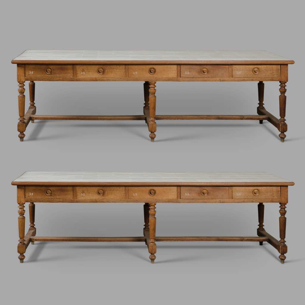 Two Early XXth C. Laboratory’s Tables