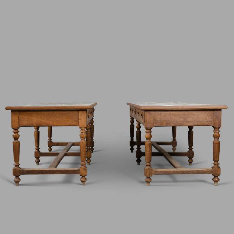 Two Early XXth C. Laboratory's Tables - Image 8