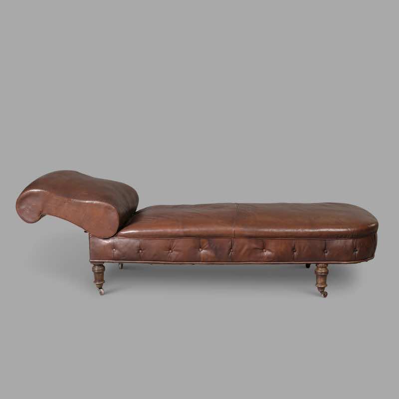 Mobilier en cuir d'un cabinet de psychanalyste, circa 1930 – Image 7