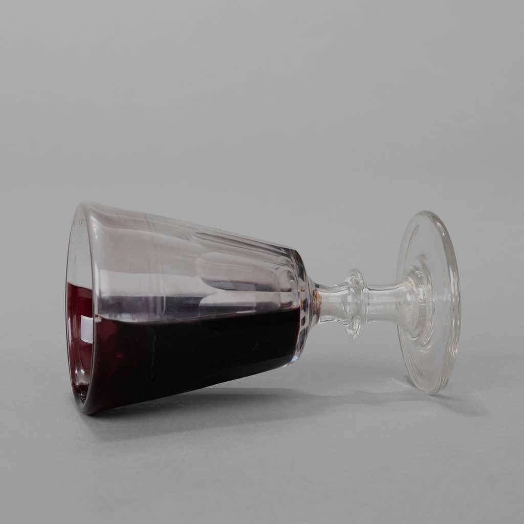 Deceptive Wine Glass, XIXth Century
