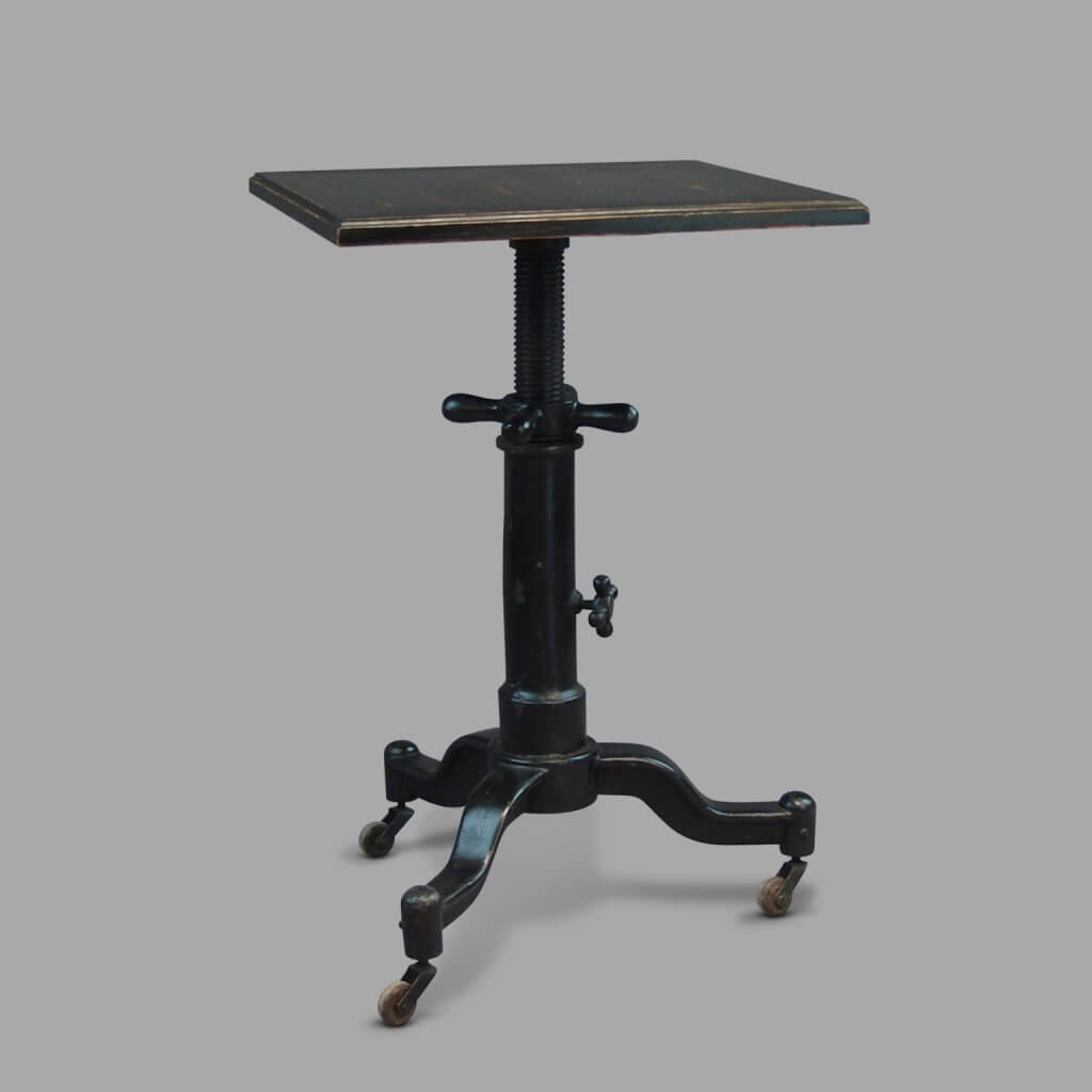 Cast Iron Laboratory Tripod Stand, Adjustable Height