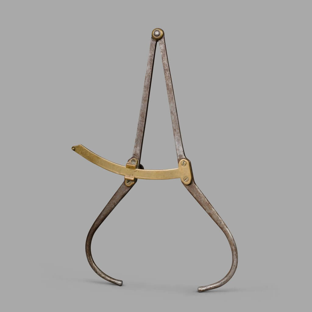 Bertillon Thickness Compass, End of XIXth C.