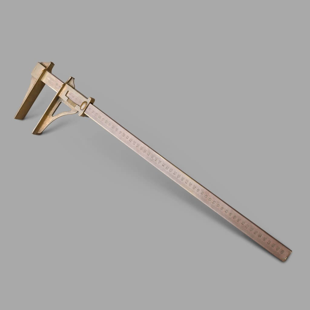 Bertillon Large Sliding Compass, End of XIXth C.