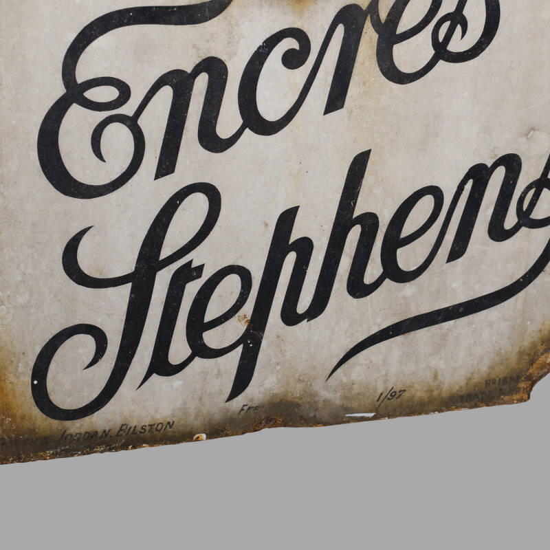 Large Advertising "Stephens'Inks" Thermometer, C. 1920 - Image 5