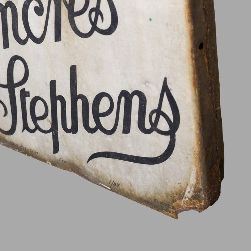 Large Advertising "Stephens'Inks" Thermometer, C. 1920 - Image 6