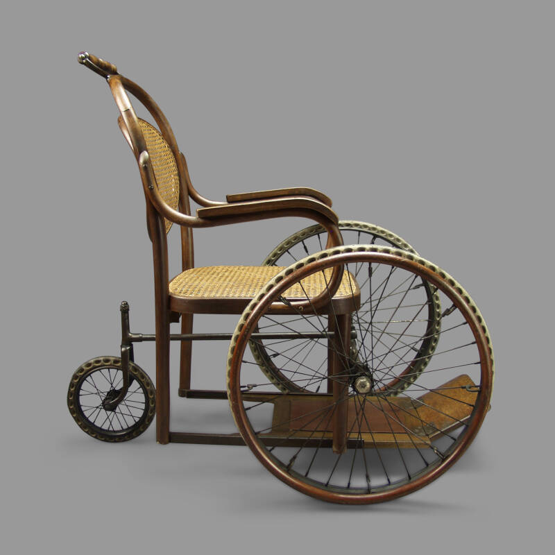 Early XXth C. Wheelchair - Image 3