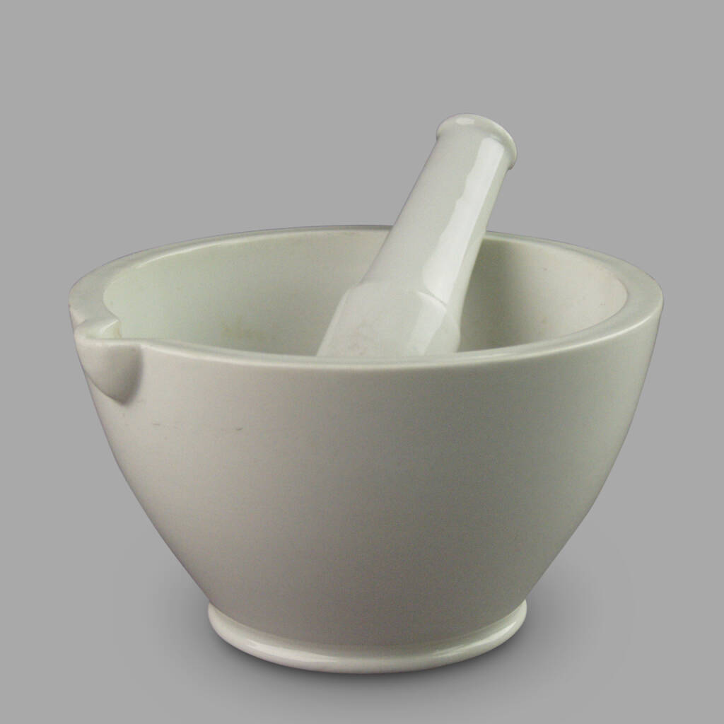 Ceramic Apothecary or Laboratory Mortar