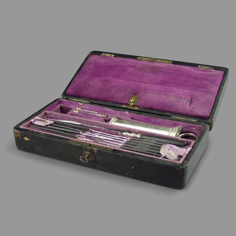 XIXth C. Facial Surgery Instruments Case - Image 2