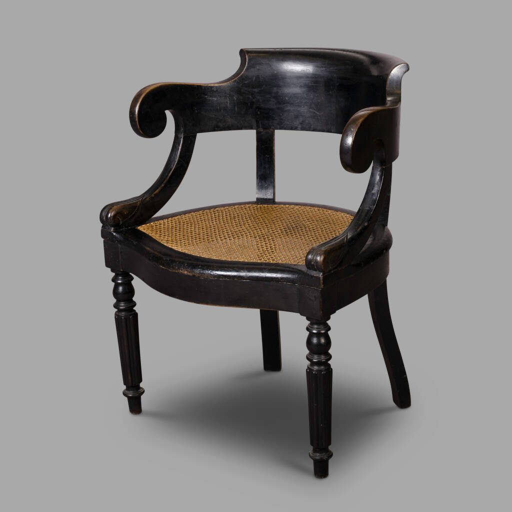 Fauteuil de bureau Napoléon III<br>