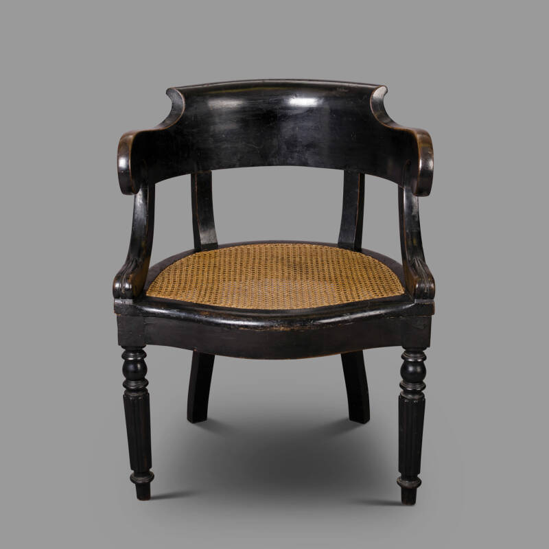 Fauteuil de bureau Napoléon III<br> – Image 3