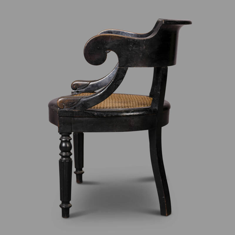 Fauteuil de bureau Napoléon III<br> – Image 5