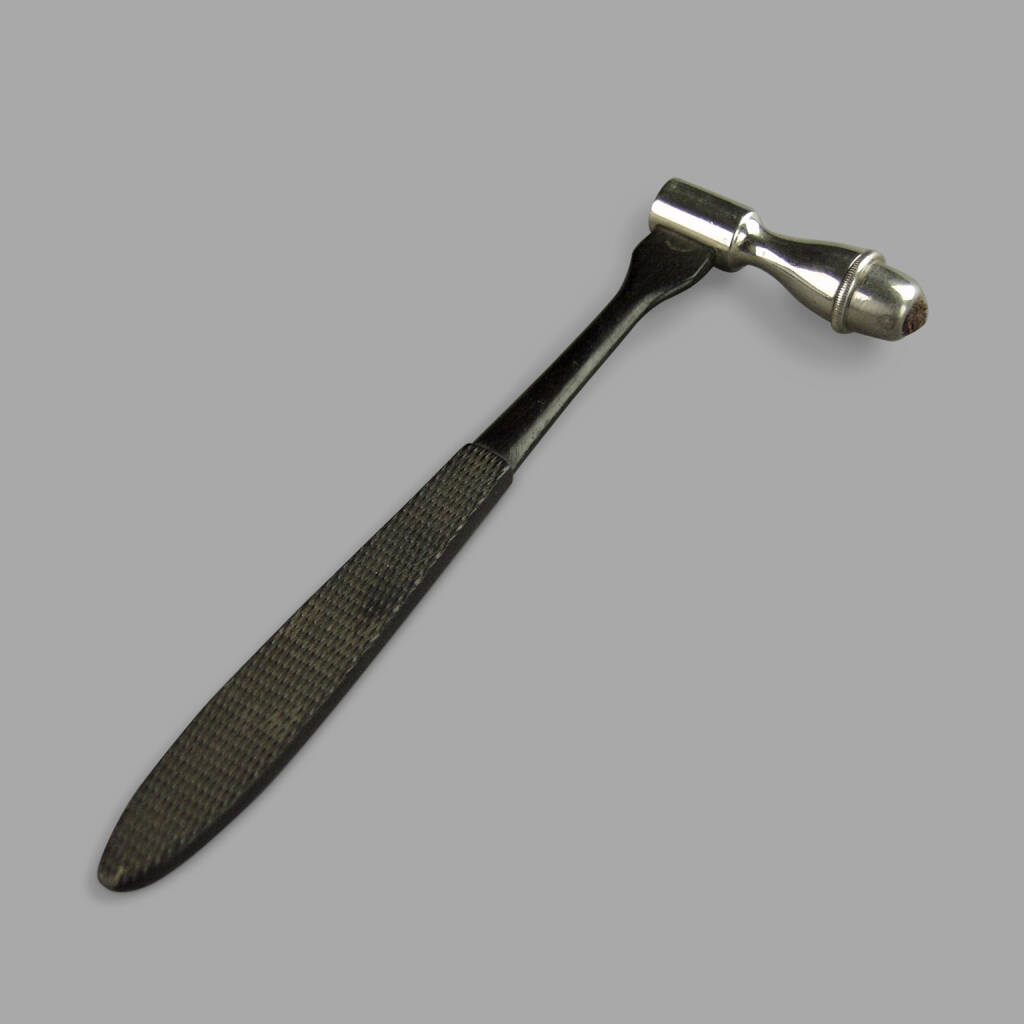 XIXth C. Ebony Reflex Hammer