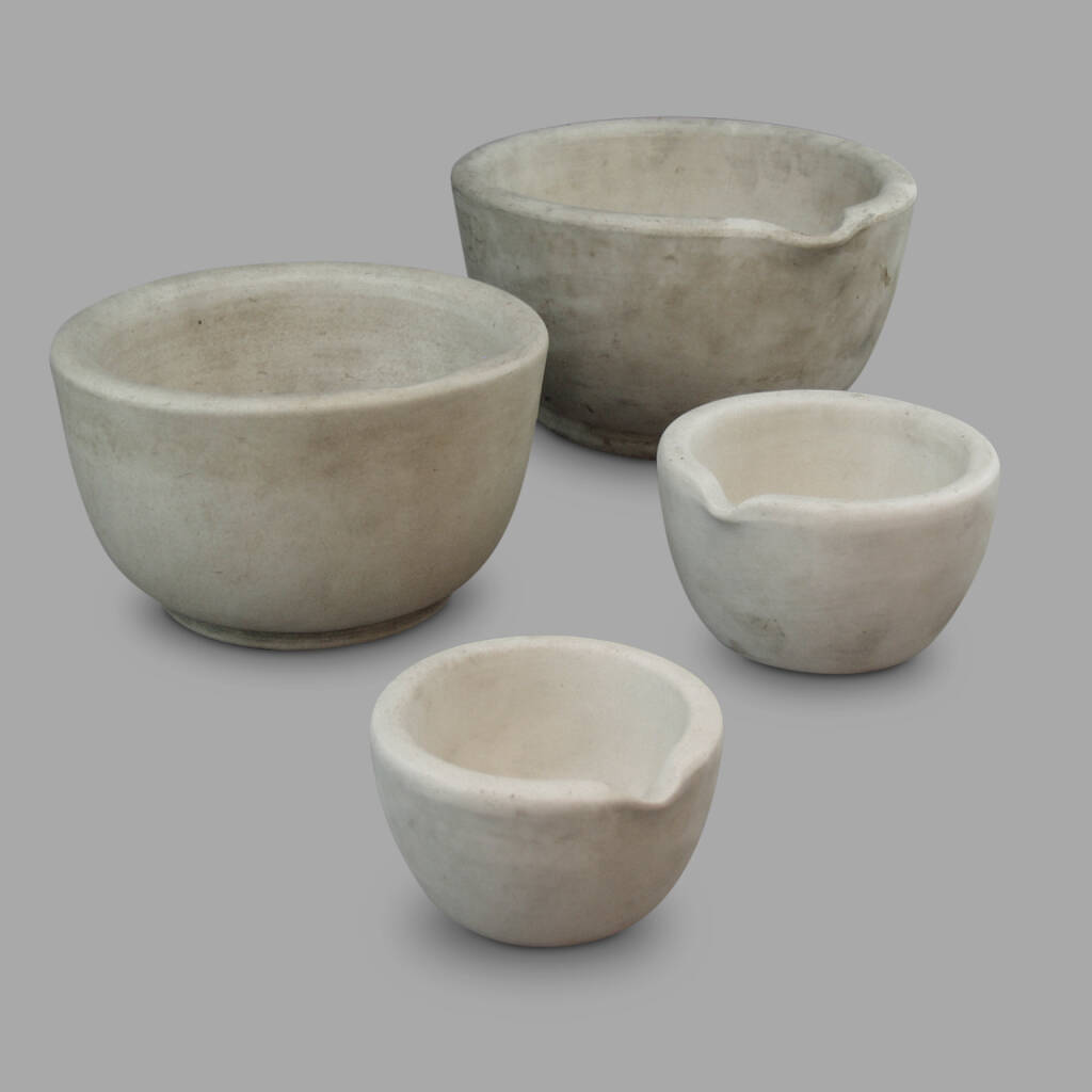 Laboratory Stoneware Mortars