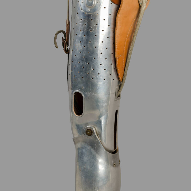 Aluminium Left Leg Prosthesis, c. 1930 - Image 4