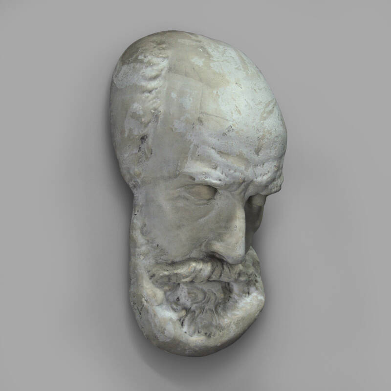 Plaster Death Mask - Image 2