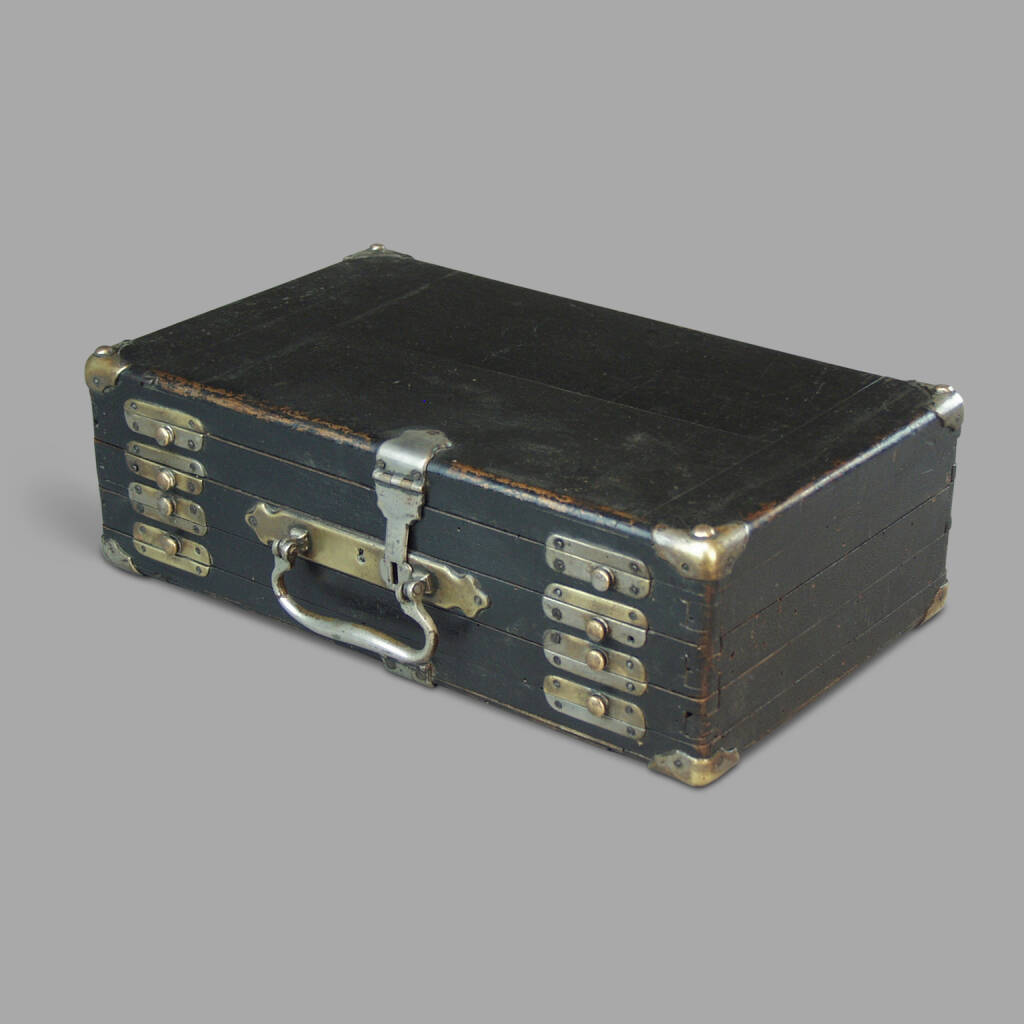 Late XIXth C. Jeweller or Clockmaker Suitcase