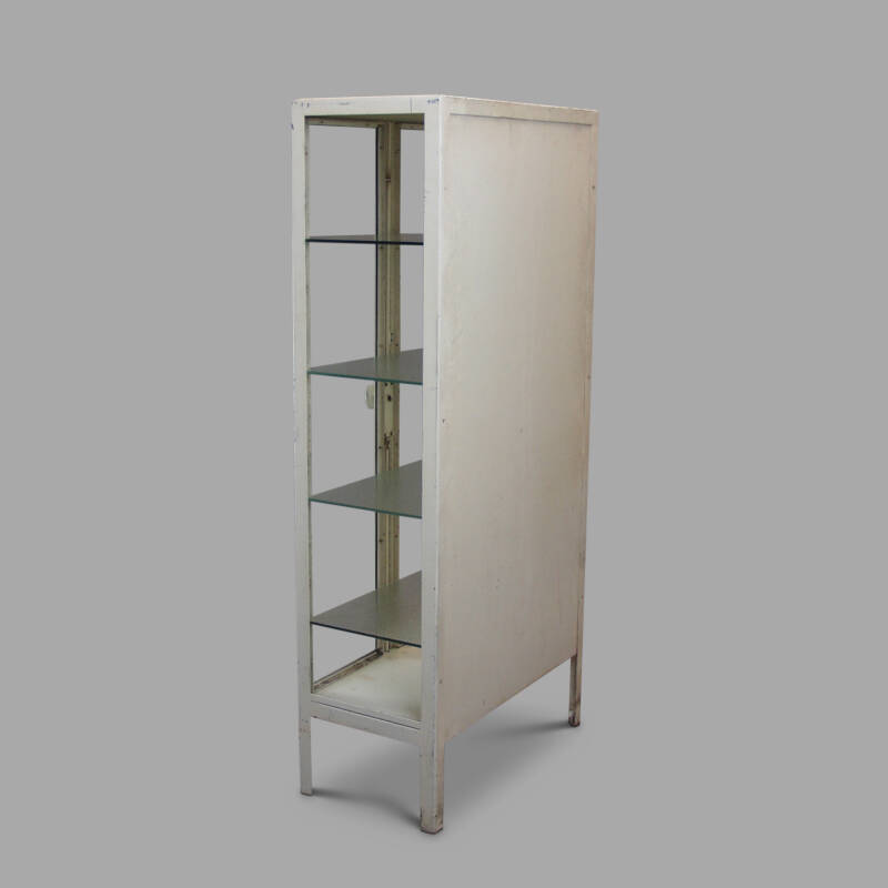 Painted Steel Medical Cabinet, C. 1930 - Image 3