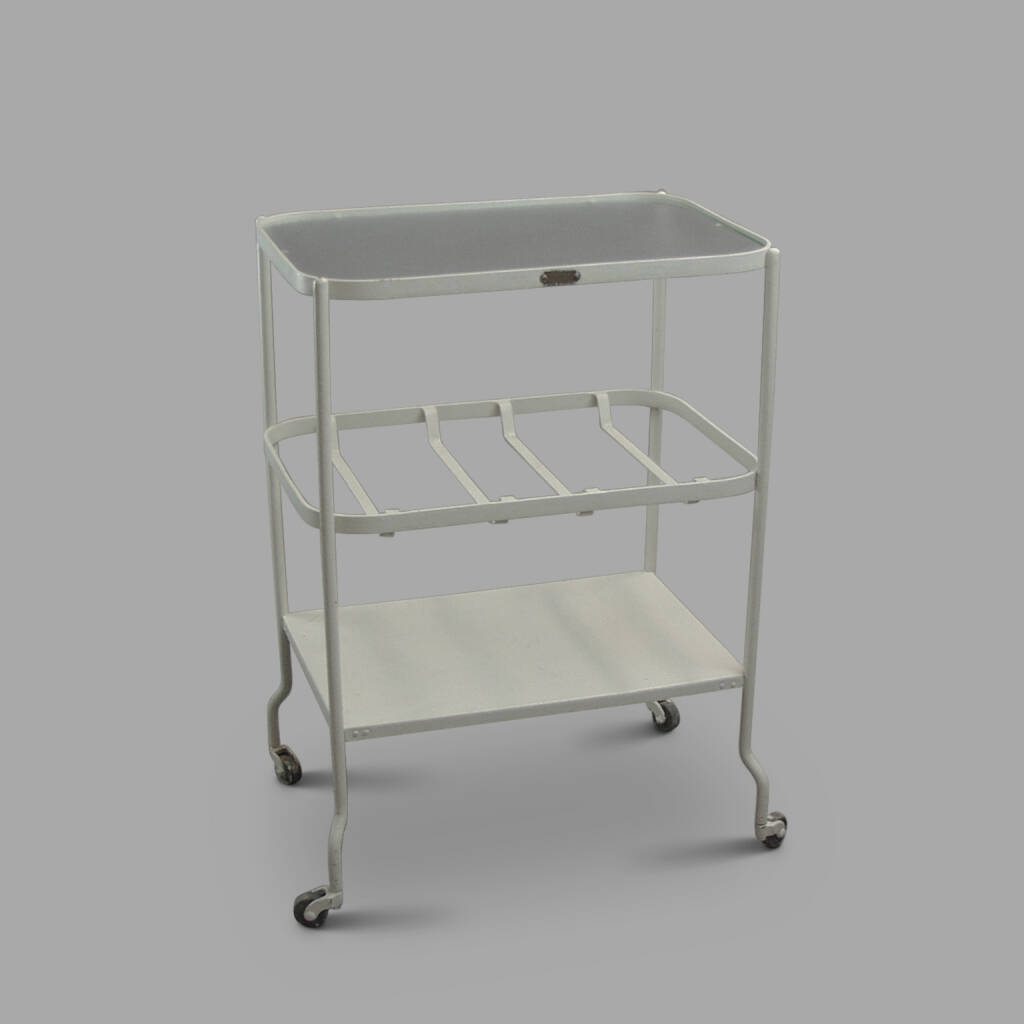 Painted Steel Medical Trolley, C.1930