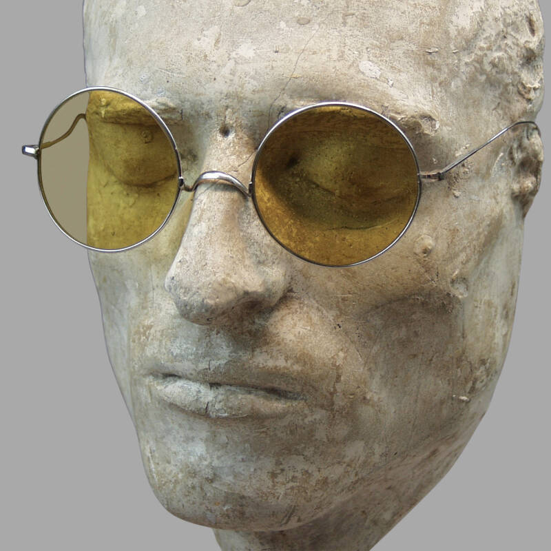 C. 1890s-1900s Tinted Glasses