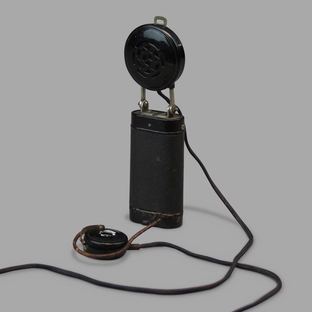 Teutonophone Carbon Hearing Aid, C.1930