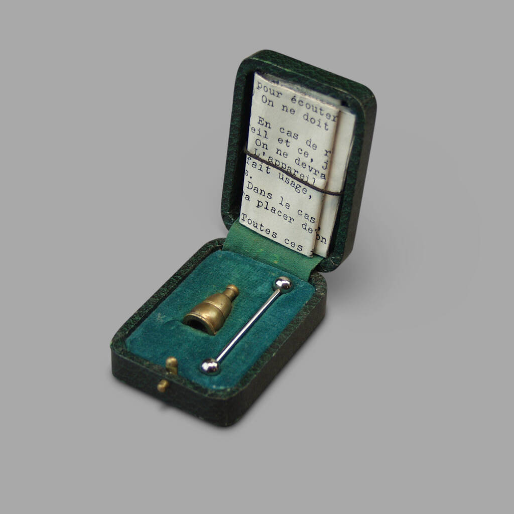 Vibrophone Audiometry Ear Tube, C.1920