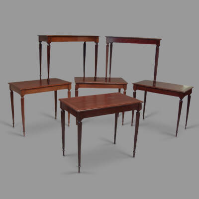 Mahogany Bistro Tables, C.1900