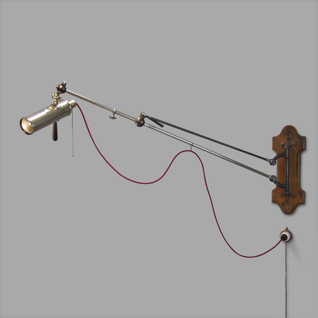 Medical Examination Lamp on Boom Arm, C.1920