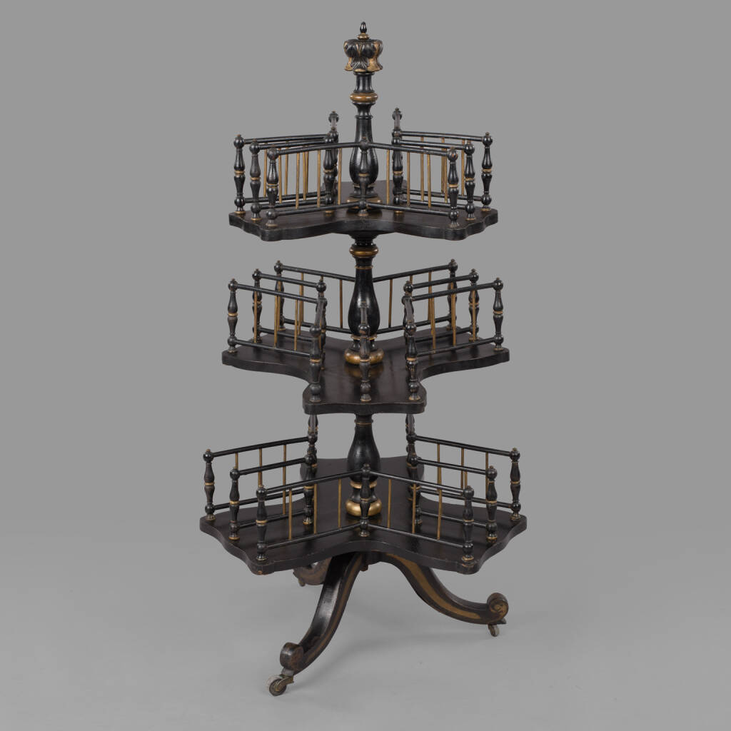 Napoleon III Revolving Bookstand